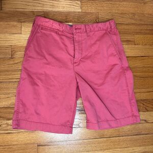 Polo‎ Ralph Lauren Shorts Men's Size 30 Salmon Relaxed Fit Chino Golf Flat Front